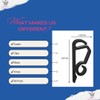 SOTL® 5X 50 Black Gutter Hooks for Hanging Outdoor Christmas