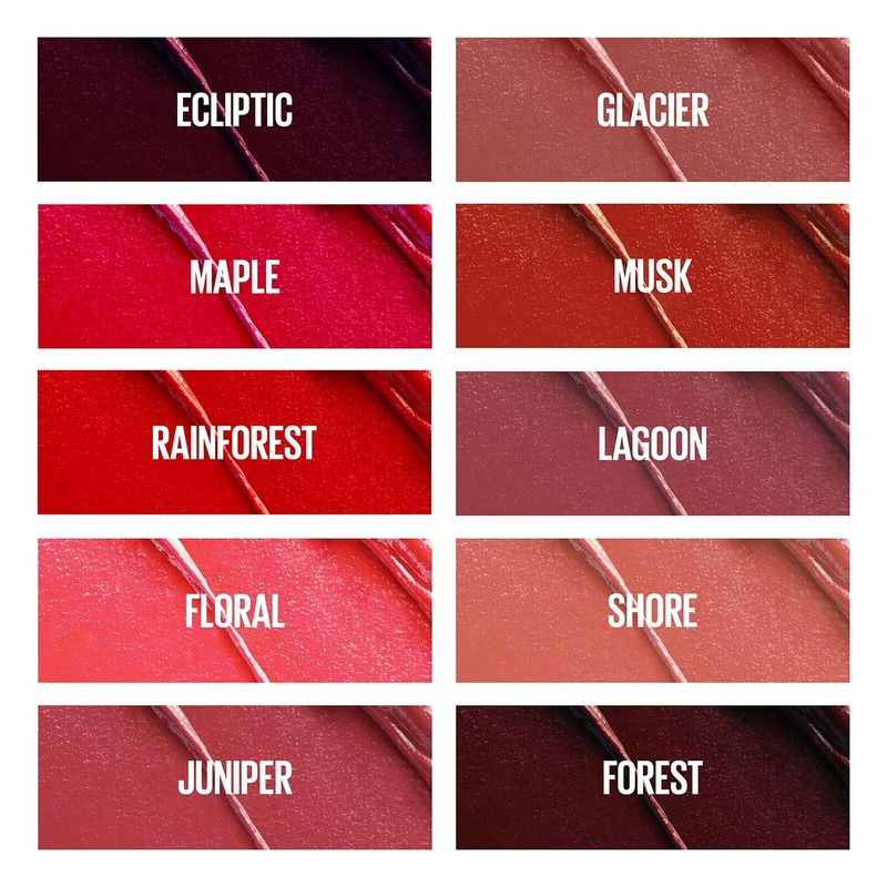 MAYBELLINE Green Edition Butter Cream High-Pigment Bullet Lipstick, Maple,