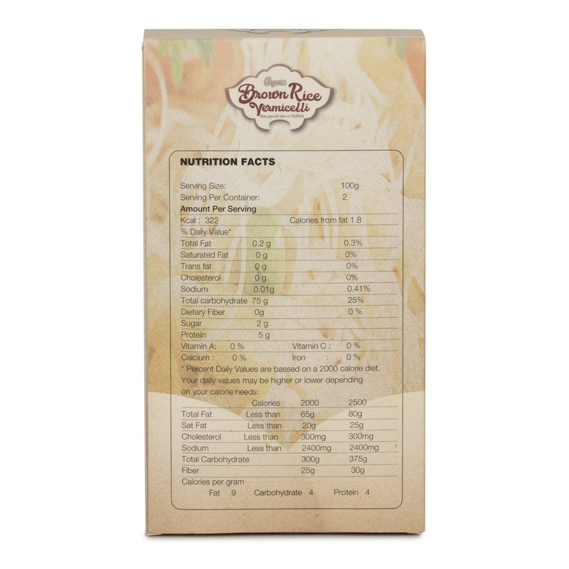 TANISA Organic Rice Vermicelli Noodles, Gluten-Free Noodles, Vietnamese Rice Noodles