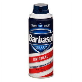 Barbasol 2 Pack Barbasol Original Shaving Cream 5 Oz. Thick & Rich Made in USA US Seller