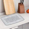 DEVBEST Dish Drying Mat - Ultra Absorbent Dish Drying Mats