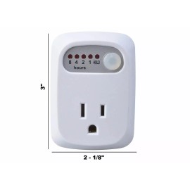 Simple Touch Auto Shut Off Countdown Timer, Electrical Outlet for Curling Iron, Phone, Lights