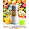 Electric Juicer Rechargeable,Portable Kitchen Gadget for making Orange Juice,Squeezing Oranges,Lemons,Kiwi