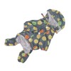 Dog Raincoat Hooded Reflective Windproof Breathable Lightweight Pet Rain Jacket