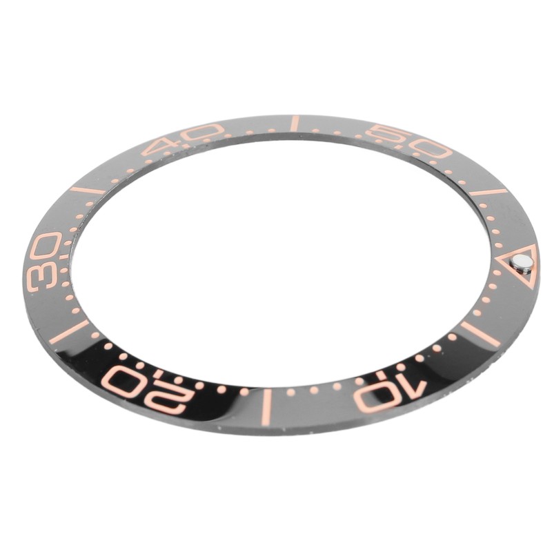 Ceramic Watch Bezel Ring Professional 38mm Watch Bezel Insert Replacement