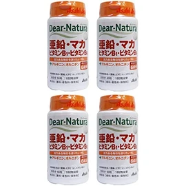 Dianatura Zinc, Maca, Vitamin B1, Vitamin B6, 60 Capsules (30 Day Supply) (4 Pieces)