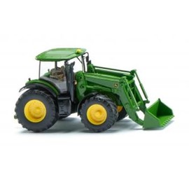 Wiking 035804 John Deere 7260R with Front Loader Track H0 1:87, Not a Toy