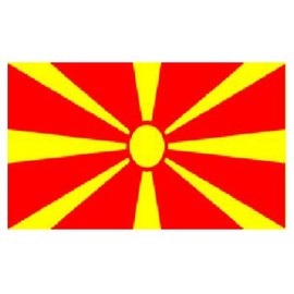 Macedonia National Flag 5ft x 3ft