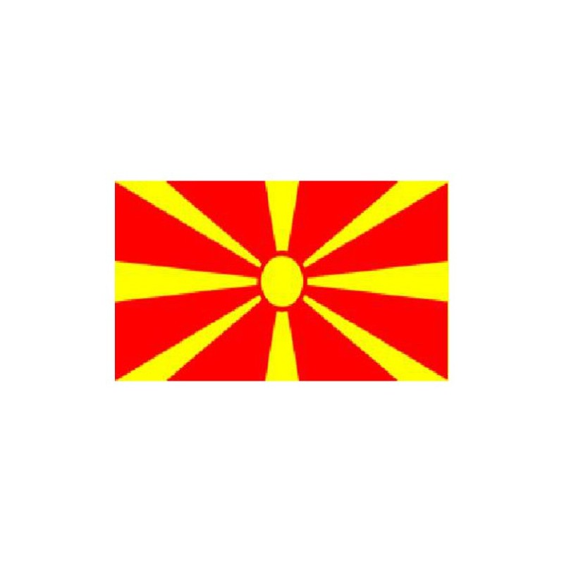 Macedonia National Flag 5ft x 3ft