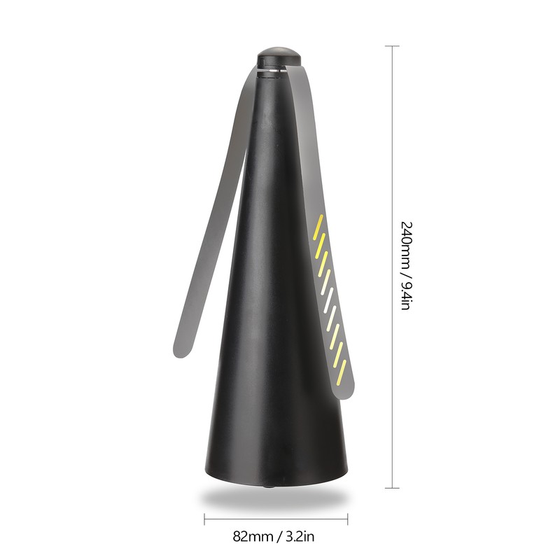 Outdoor Multifunctional Fly Repellent 360° Rotation Fan-type Food Protector Pest