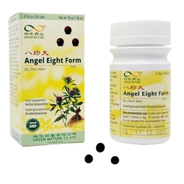 Ba Zhen Wan (Angel Eight Form) - TCM Herbal Formula 200 Pills - Green Nature