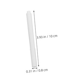 Operitacx 1 Set of Erasable Whiteboard Markers, Chalk Markers, Liquid Chalk Markers, Wet and Dry Erase Markers, Chalkboard Marker Pens, Erasable Chalk Markers, Plastic, White, Pack of 20