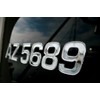 Boat & Jetski Registration Numbers - Domed/Raised Decal (16 Pcs)
