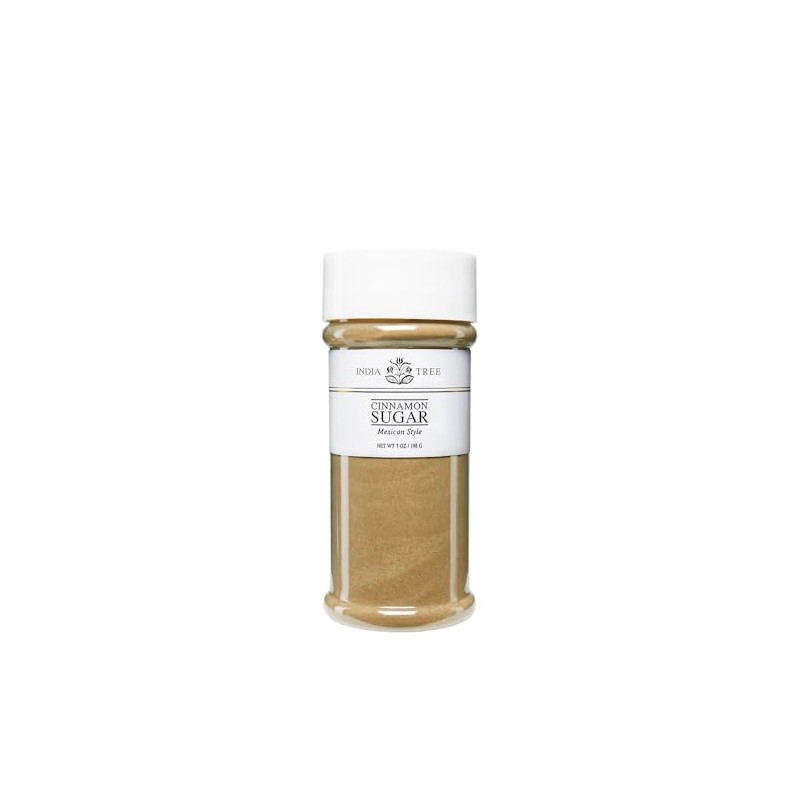 India Tree Cinnamon Sugar, 7 oz | Non-GMO, Sweet &