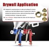 Texture Sprayer Orifice Tip Set,Wal-Board Drywall Texture Hopper Gun 3