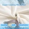 SDIII 3PCS Cute Elephant Cooling Comforter Full Size, Silky and