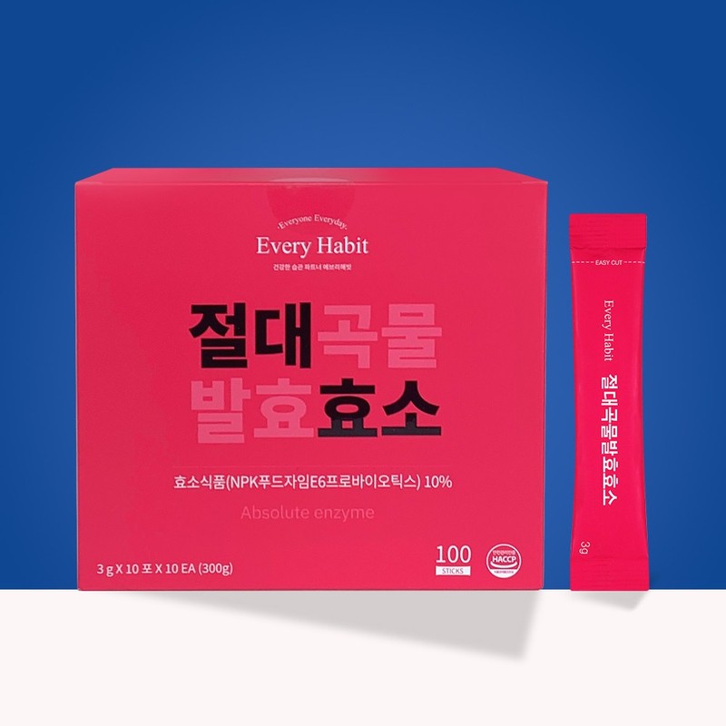 절대효소 순수 곡물 발효 효소 100포 Absolute Enzyme Pure Grain