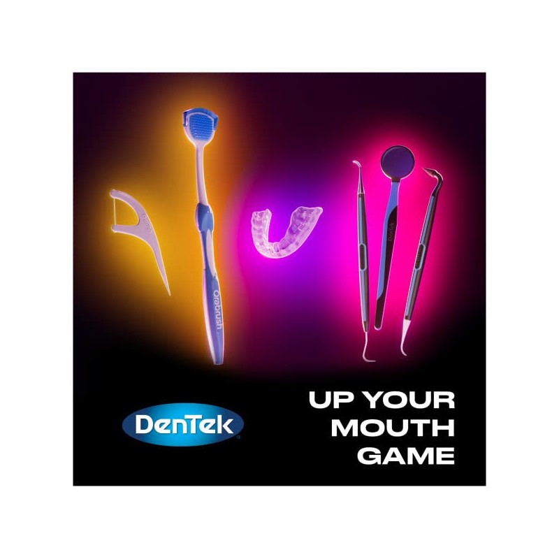 Dentek Floss Picks Complete Clean Fresh Mint 75'S by DenTek