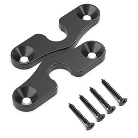 Sun Visor Repair Kit Heavy Duty Aluminum Alloy Sun Visor Clips Compatible with Jeep Wrangler JK 2018/ Wrangler 2018-2022/ Gladiator 2020-2022 Visor Mounting Clips (2 Pack)