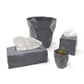 essey Wipy ll Tissue Box Cover (Gray)