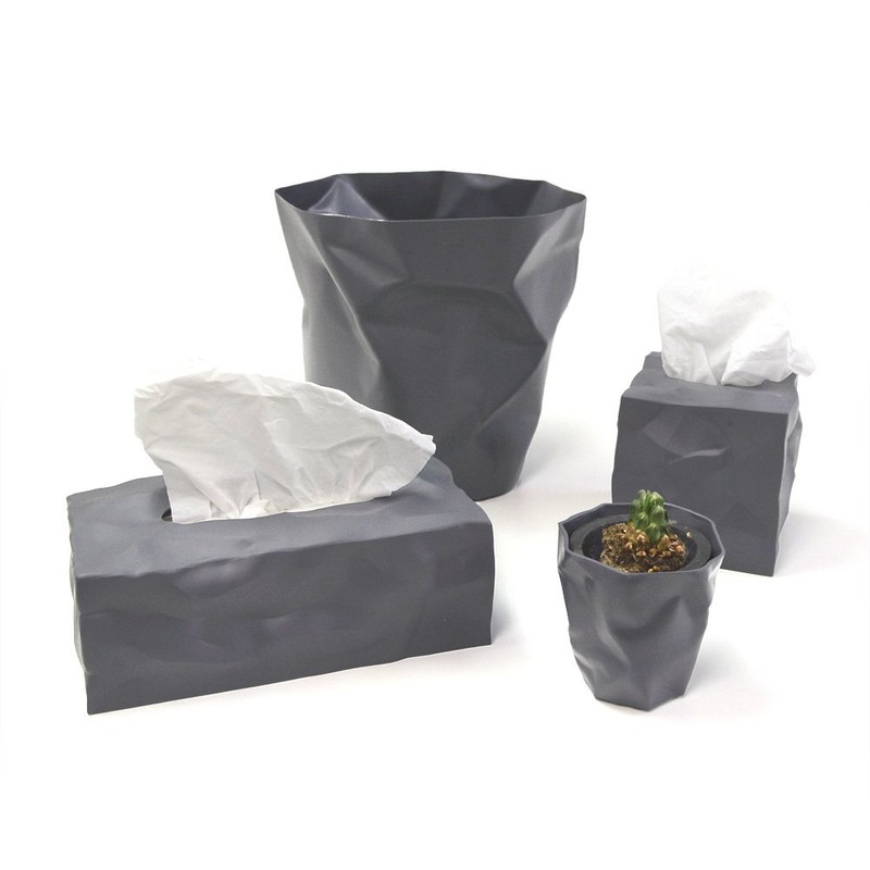 essey Wipy ll Tissue Box Cover (Gray)