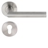 Aperit Door Handle: Stainless Steel Door Handle Pair with PZ
