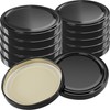 WELLGRO 12 x preserving lids TO 100 black - replacement