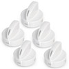 lubiyack 5PCS 8273104 Gas Stove Knob Replacement, Gas Oven Range