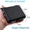 300pcs Carp Fishing Swivel Snaps Kit Mixed Various Matte Black