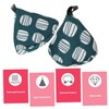 LABRIMP Triangle Oven Gloves Pot Lid Handle Cover Heat Gloves