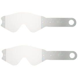 Swans LMTF69001 Motorcycle Goggles Tear-off Lens for MX-RUSH, Discard Lenses, Set of 7 x 2