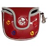 Paws Mallet Smile Agent Magnetic Golf Putter Cover (Red)