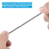 PATIKIL 10pcs 30cm Safety Security Cable Wires Stainless Steel 30cm