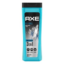 Jabón líquido 3 en 1 Axe Ice Chill 400 ml