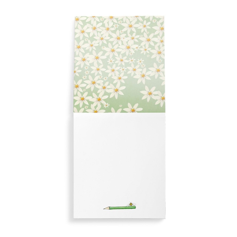Affirmations Pocket Notepad, Bee Flowers