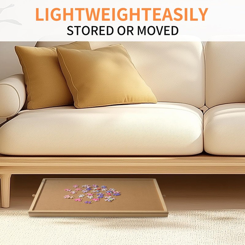 Small Puzzle Board 17.1 X 13.4 Inch Puzzle Table -