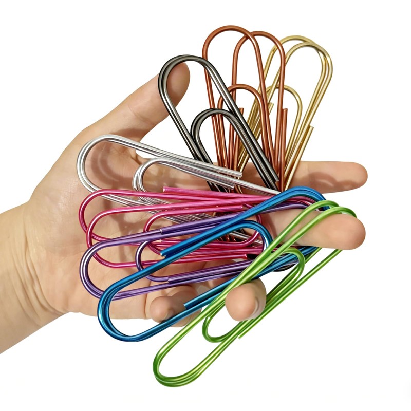 SrystalBlaze Jumbo Paper Clips,4 Inch Large Paper Clips