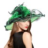 YIDINGCO 2025 Derby Hats for Women Girls Ladies, Organza Church
