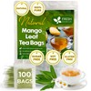 FreshDrinkUS, Premium 100 Mango Leaf Tea Bags, 100% Natural& Pure
