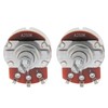 Musiclily 0.7 inch (18 mm) Guitar Pot 250KΩ A Curve