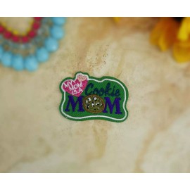 unbranded My Mom Is a Cookie Mom  Embroidered Iron/Sew ON Patch 2197