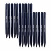 CLARO Trion+ Ballpoint Pens, BLACK, Medium Point (1.0mm), Pack of