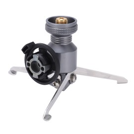 Stove Tripod Stand 5kg Load Capacity Good Stability Folding Compact Butane Gas Tank Bracket for Hiking Fishing Camping