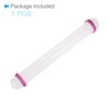 CoCud Fondant Rolling Pin, 13" Length, PP Plastic Non-Stick Guide