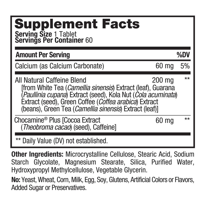 ProLab Advanced Caffeine Tablets, 60-Count