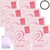 Pikotta No. 2 Pack of 8, Face Pack, 65% Moist