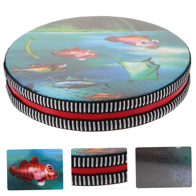 Kisangel Musical Ocean Drum for Educational Percussion Instrument for Safe