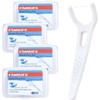 FAMILIFE Dental Floss, FAMILIFE Unwaxed Dental Floss Picks Unflavored Fluoride