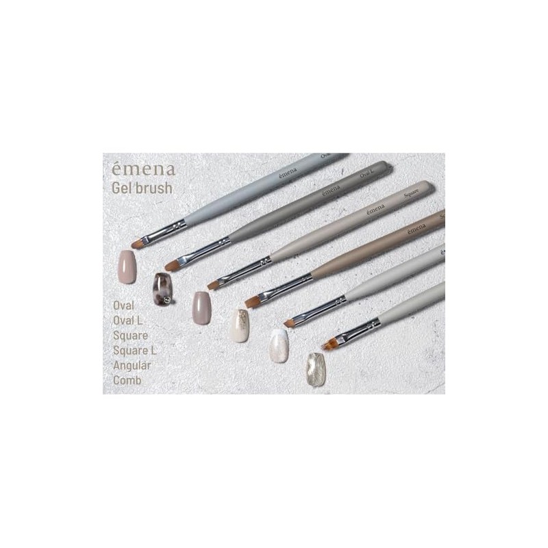 emena Oval Gel Brush