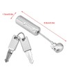 Customs Password Skull Lock - Silver, Suitable for Suitcases, Backpacks,